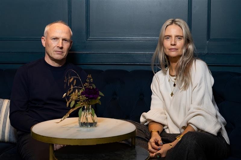 Simon Hambley, Group CEO of Strata with Lora Lutostanska-Enthoven, Founder of Wonderland Agency